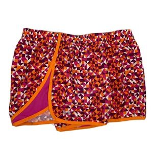 Under Armour Shorts Running Semi-Fitted Athletic Fitness‎ Geometric Women Sz S